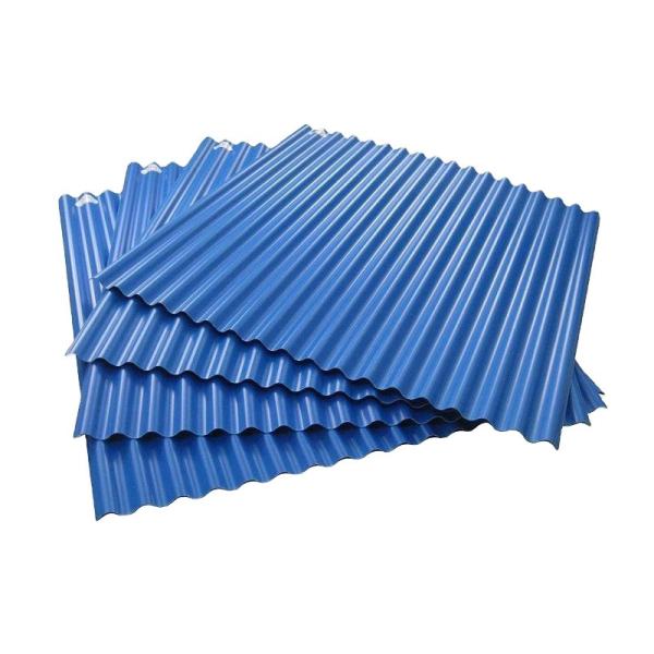 SGCC DC01 Corrugated Steel Roofing Plate PPGL Ral Standard Color Coated