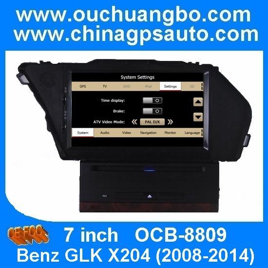High quality Car radio for Mercedes Benz GLK X204(2008-20114) with gps dvd/ipod