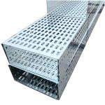 Rectangle Stainless Cable Tray Excellent Corrosion Resistance Durability for Air