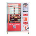 Pre-Made Meals Vending Machine Hot Meals Vending Machine With Credit Card Reader