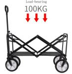 260KGS Weight Capacity Portable Mini Camping Wagon Cart Collapsible Steel Iron