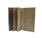 145x22mm Wood Plastic Composite Wpc Flooring 3D Deep Embossed Board Outdoor Park