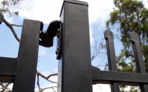 Wholesale Interpon Powder Coated Sliding gates 2100mm x 6000mm from china suppliers