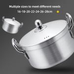 7 PCS Cookingware Set Cooking Pot Kitchen Ware Aluminum Cookware Set