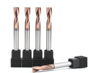 Wholesale Supal Tools Solid Tungsten Carbide End Mill 2 Flutes Flat End Drill With Coating from china suppliers