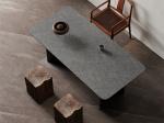 Light Grey W.A 0.5% Matt Durable Inside Floor Porcelain Rock Slabs For Kitchen
