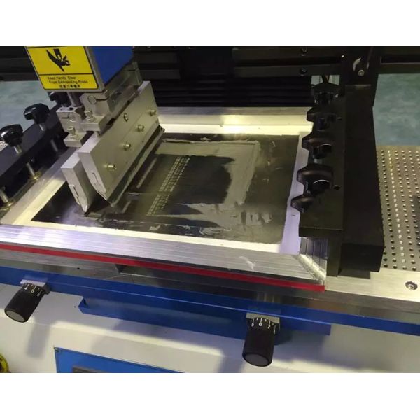 Semi-Automatic SMT PCB Solder Paste Printer