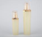 100G Polygonal Glass Cosmetic Bottles Cream Bottles Skin Care Packaging OEM