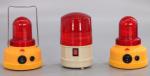 Red Zone Danger Area Warning Light Battery Type Area Warning Lamp 120 x 163mm