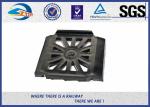 Railway Track Pad Plastic And Rubber Part EVA HDPE Black Surface