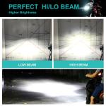 AC DC 8-80V Voltage Motorcycle Bulbs Headlight for Bajaj 100 150 Ct100 Boxer