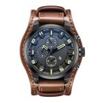 3ATM BSCI Quartz Men Wrist Watch Mineral Lens Minimalist Swiss