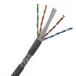 Cat3 10 Pair Copper Flat Network Cable RJ45 Male To Male