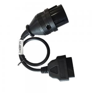 China Brass ABS PVC Truck Diagnostic Cables Multipurpose Black Color on sale