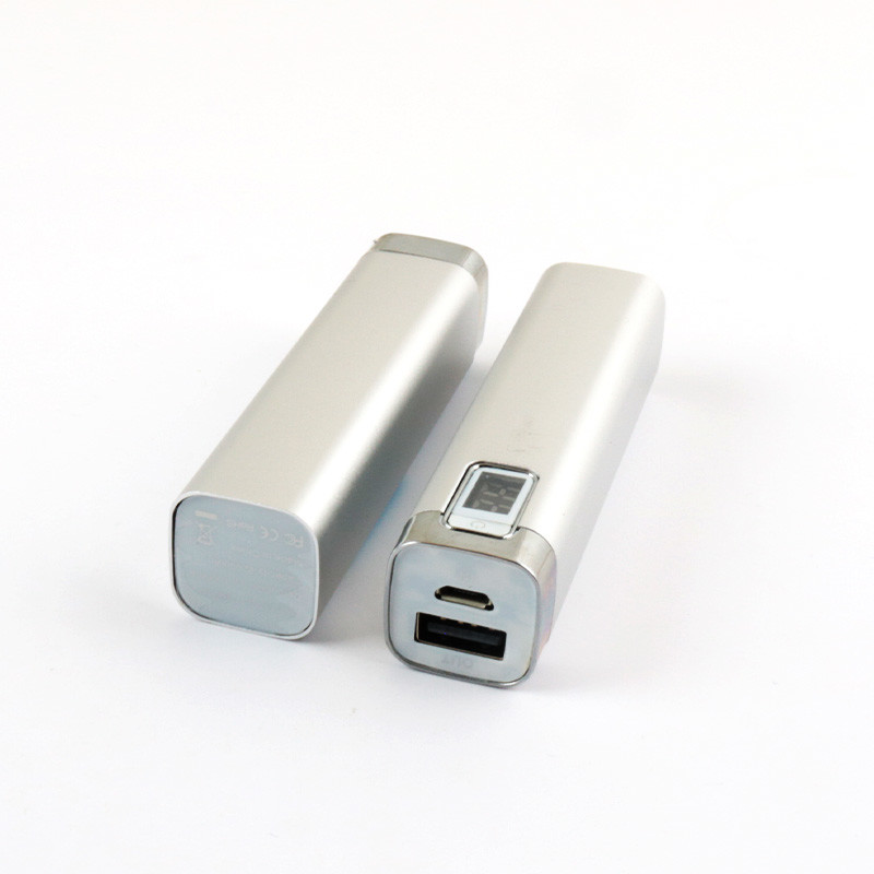 Metal Camping Power Bank 2400MAH 18650 Li Ion Battery