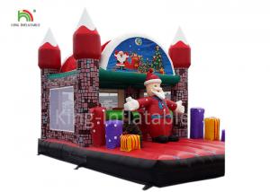 Wholesale Merry Christmas Inflatable Santa Claus Bouncy Castle For Xmas Decoration 20ft from china suppliers