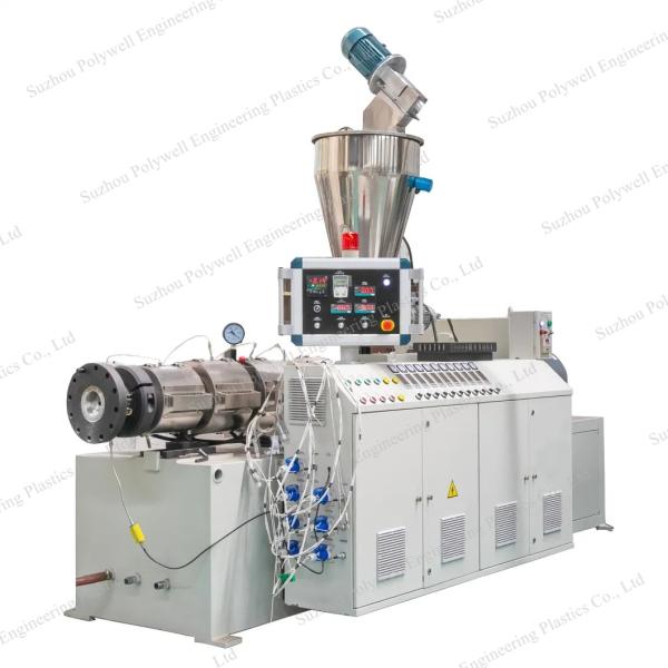 PVC Frame Profile Extrusion Machine PE Plastic WPC Window Door Production Line