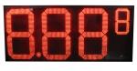 Modern 18 inches Gas Changer LED Signs for Gas Stations D/C 24V and Front/Rear