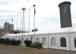 Temporary Clear Span 15x35m Outdoor Event Tents With Side Flaps