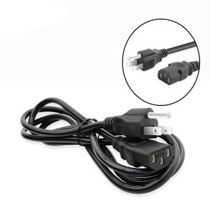 Wholesale 1.4m Length 3 Pin Plug Power Cord IEC 320 C7 PVC Insulation Copper Conductor from china suppliers