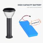 CE Certified Effective Solar Powered Bollard Lights Ouotdoor Lawn Lamp For