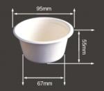BAGASSE BIO-DEGRADABLE CUP, GOOD SUBSTITUTE OF PAPER AND PLASTIC CUPS, FOR HOT