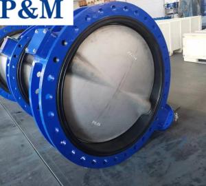 Wholesale BS5155 ductile iron flanged butterfly valve with pin from china suppliers