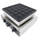 Mini Dutch Pancake Maker Electric Stainless Steel Poffertjes Machine for Home Us