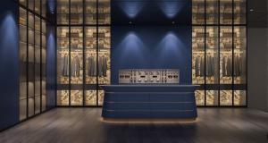Wholesale Luxe Wave Walk - In Closet Modern Sophistication Meets Functional Elegance from china suppliers