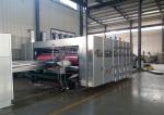 Water Ink Flexo Carton Slotter Die Cutter With Gluer And Strapping Inline