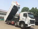 SINOTRUK HOWO A7 8X4 Heavy Duty Dump Truck For Construction ZZ3317N3867N1
