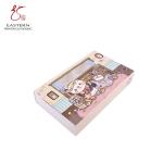 Pink Carton Printing 350gsm Sliding Drawer Gift Boxes With Display Window
