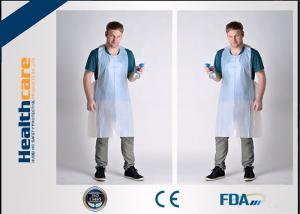 Wholesale FDA CE Disposable Patient Bibs And Underpads Medical Colored LDPE HDPE Apron from china suppliers