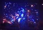 P25*25 Outdoor Transparent Led Display Full Color Light Weight