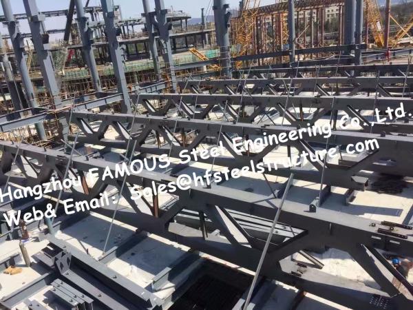 Morden Design Concrete Construction Industrial Steel Buildings Turnkey Project