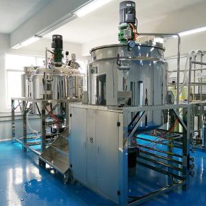 Wholesale 500L Homogenizer Emulsifier Mixer , industrial Liquid Soap Mixer Machine from china suppliers