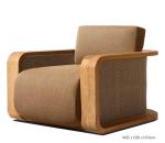 High Quality Villa Hand Woven Rope Teak Wood Sofa And Table Set