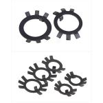 Stainless Steel 304 Plain Finish Metric Tab Washers for Round Nuts Functional