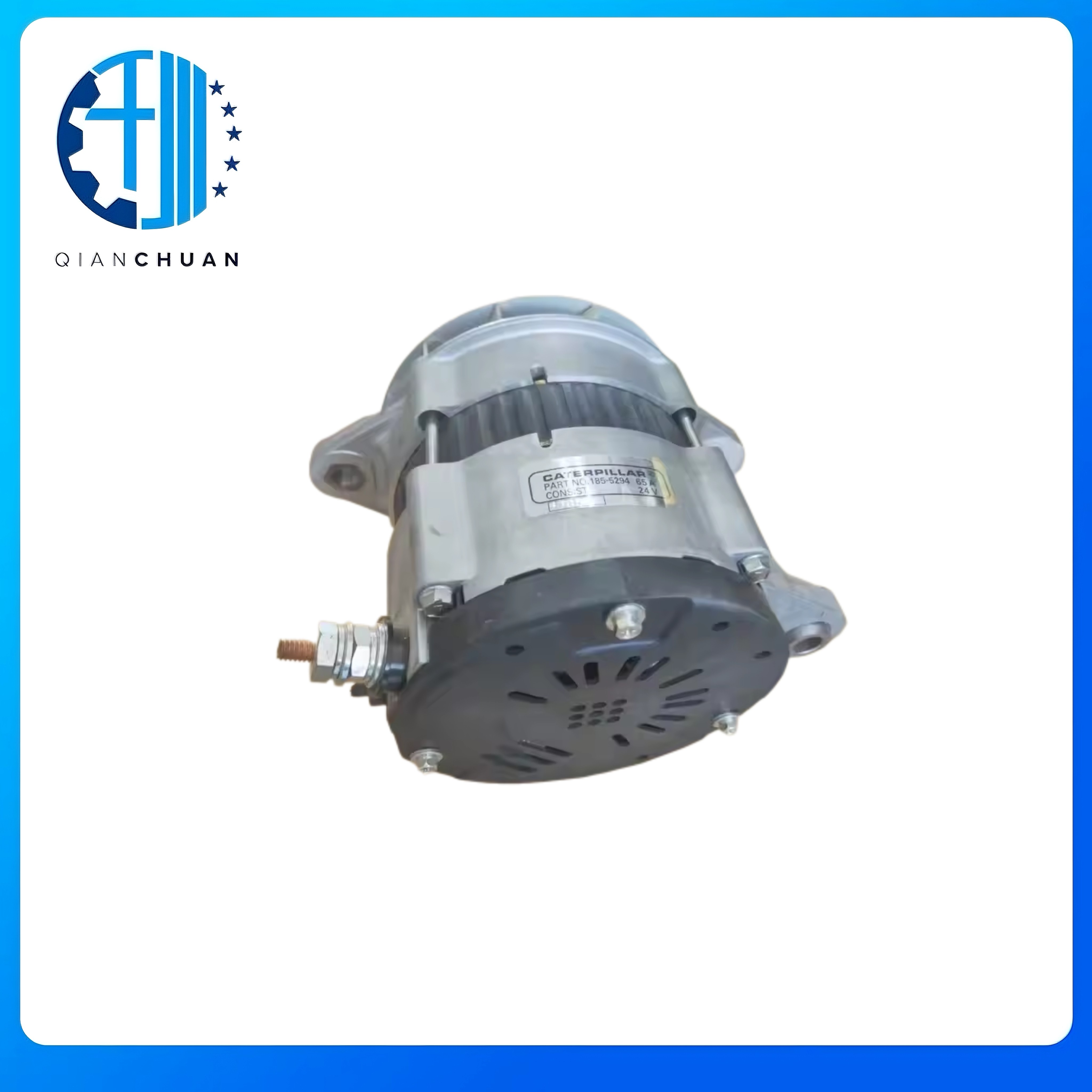 Alternator 185-5294 for Caterpillar C7 C9 C15 C18 Excavator Engine Spare Parts for Machinery Construction