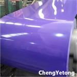 PVC Film Laminated Steel Sheet , Furniture Decoration Pre Painted Sheet Metal