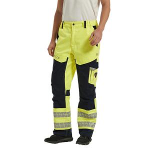 Wholesale High Visibility Color CVC Flame Resistant Safety Trousers With Reflective Tapes from china suppliers