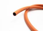 6MM / 8MM W.P 300 PSI Lpg Gas Hose Orange Oil Resistant Rubber Hoses For Gas