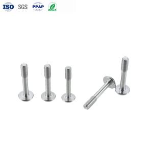 Wholesale Stainless Steel Phillips Pan Head Anti-Loosening Screws for Bsf Thread Custom Part Name from china suppliers