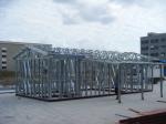 Wind Resistance Prefabricated Light Steel Frame Houses Foldable Mobile House /