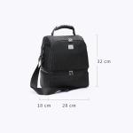 600D Heather Polyester Lunch Cooler Bag