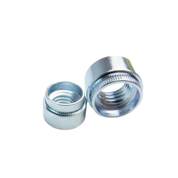 Steel Zinc Plated Insert Nut Clinch Nuts M5 Self Clinching Galvanized Flare In Nut