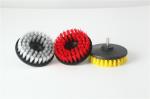 High quality different hardness 5" diameter car carpet cleaning drill brushes