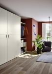 Custom Modern White Wardrobe Bespoke EB Closet Customized Color and Size