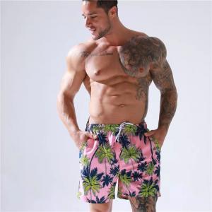 Wholesale Leisure Beachwear Shorts For Men Youth Surfing Plus Size Mens Bathing Suits from china suppliers