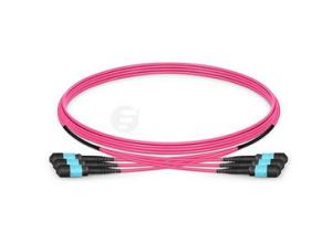 Wholesale High Density Fiber Optic Trunk Cable 100% Pre Terminated MTP/MPO 12/24c With Low Loss from china suppliers